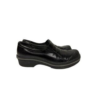 Dansko Black Professional Clog Shoe Vegan Women's Size 7.5 EU 38 Slip On